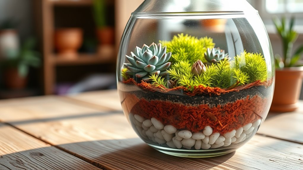 create a small indoor garden