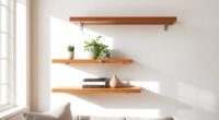 create balanced shelf displays
