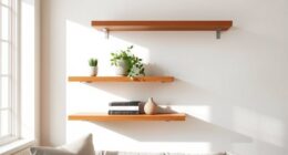 create balanced shelf displays