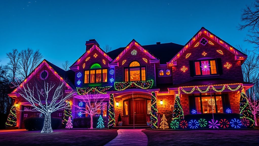 create interactive holiday lighting