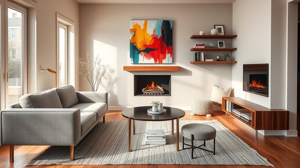 create inviting focal point layout