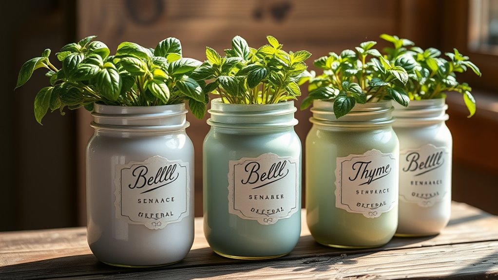 create personalized herb labels