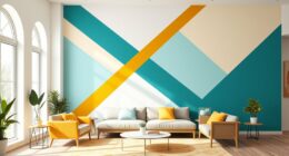 creative geometric wall art