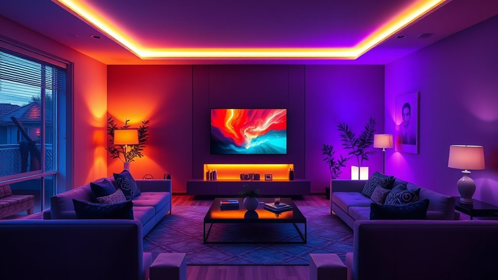 creative personalized lighting scenes