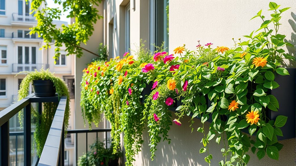 creative recycled vertical planters