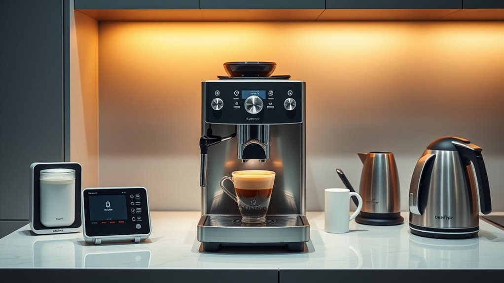 customizable smart espresso brewing