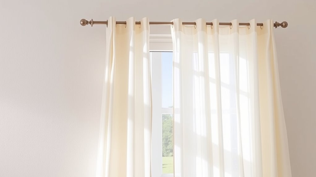 damage free curtain hanging