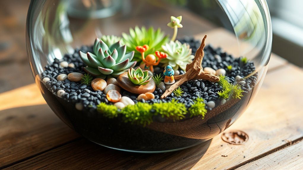 decorate with layered accessories thoughtfully