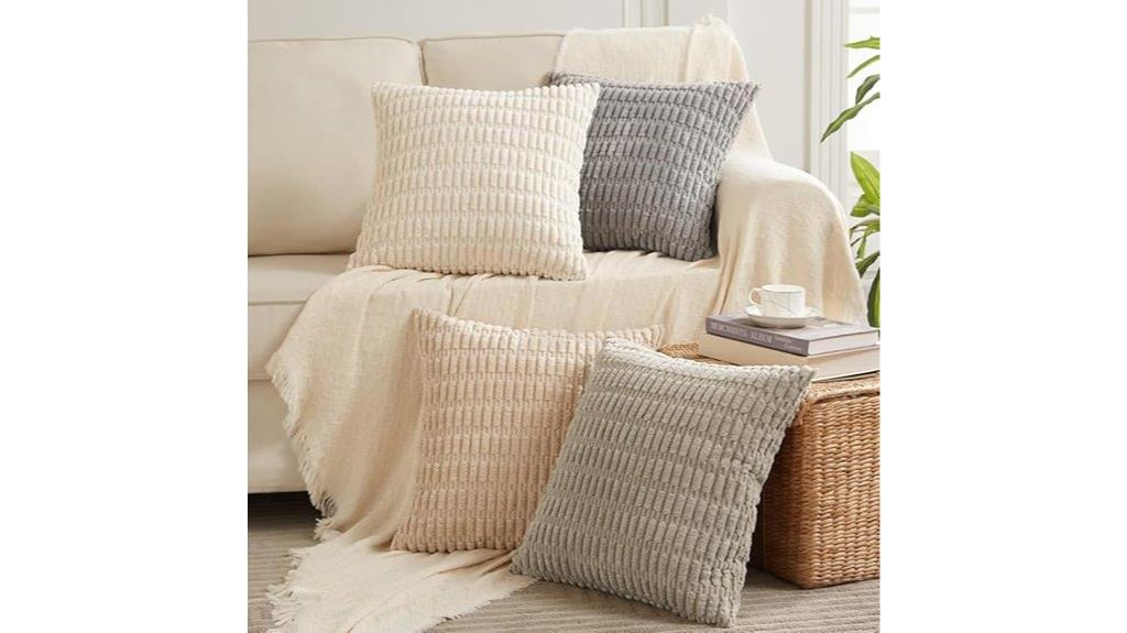 decorative pillow covers set