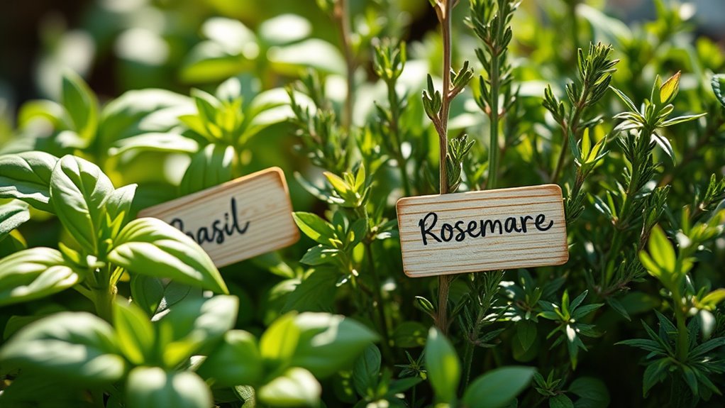 design personalized herb labels