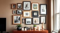 designing an apartment gallery wall