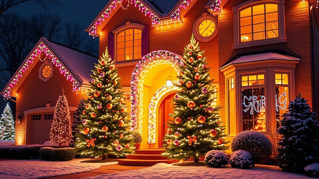 designing festive lighting scenes