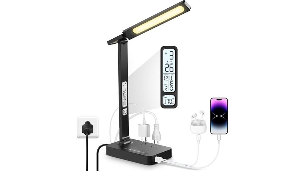 desk lamp with usb