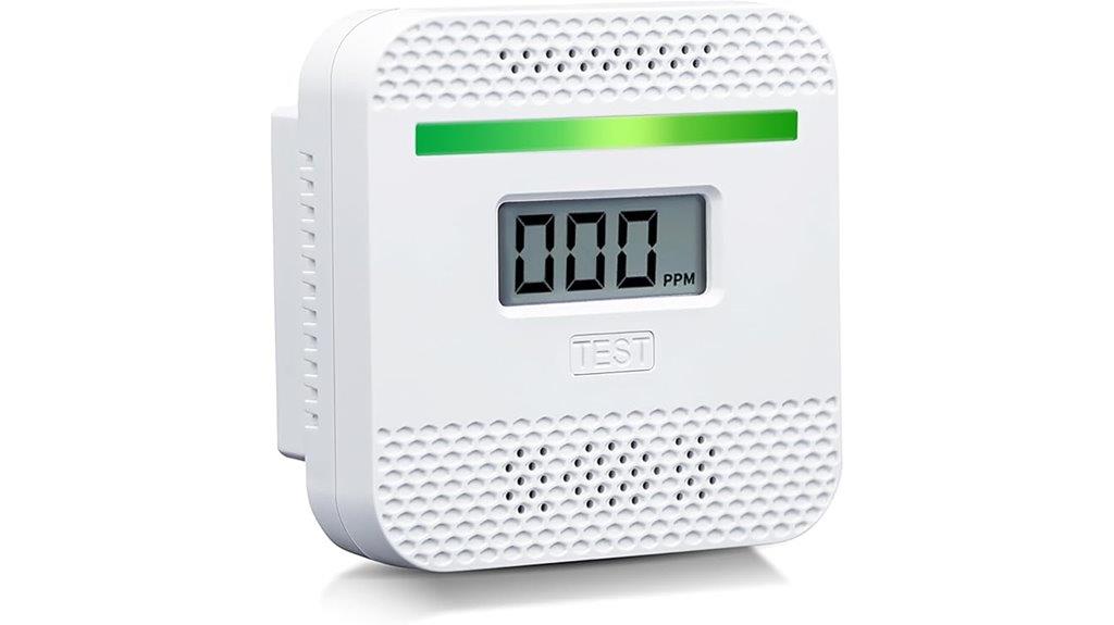 digital carbon monoxide detector