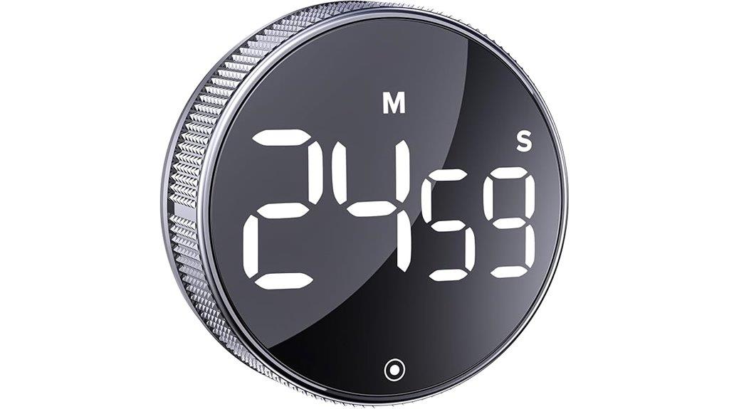 digital kitchen timer features