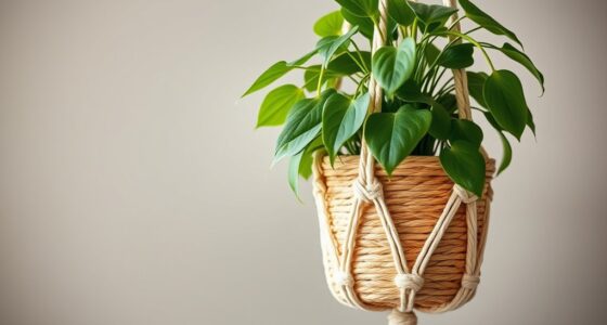 diy macrame plant hanger