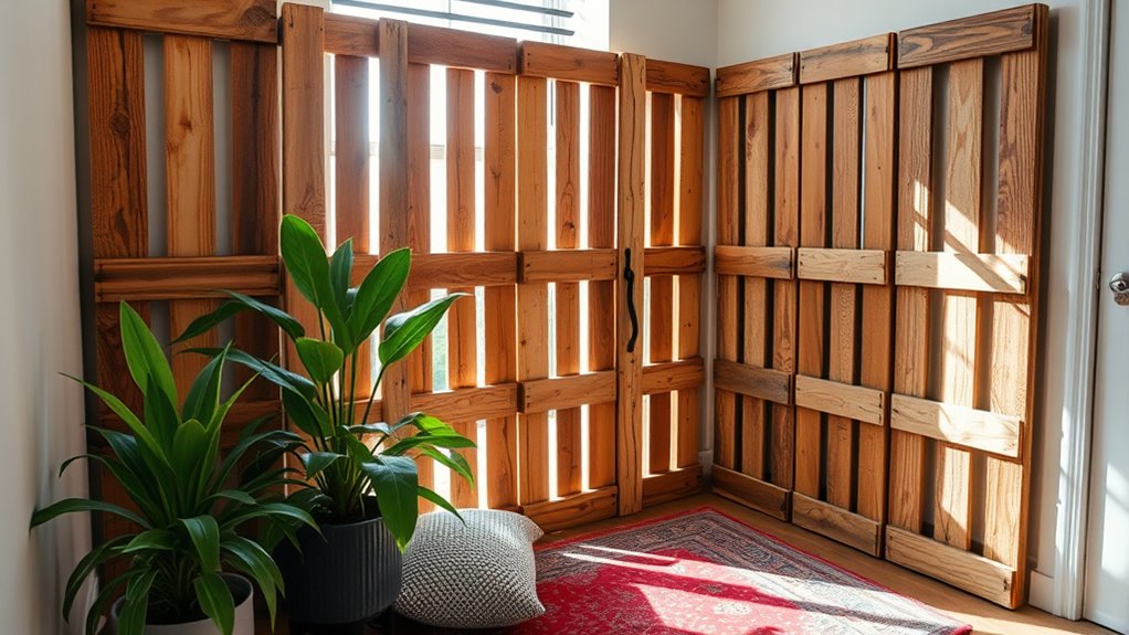 diy wooden room divider