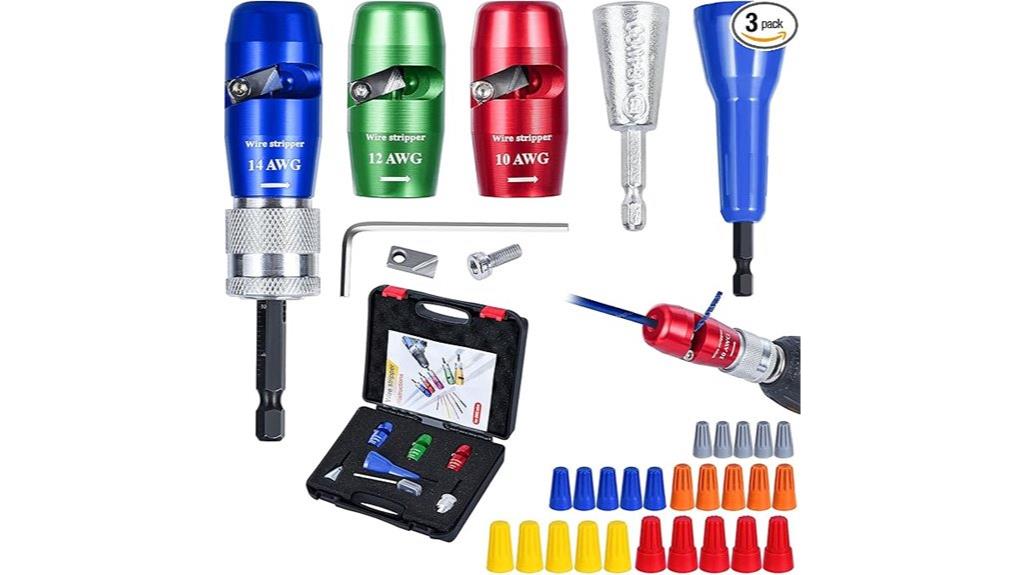 drill compatible wire stripper