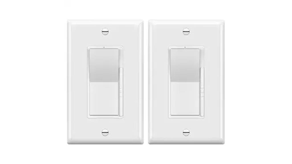 dual pack dimmer switches