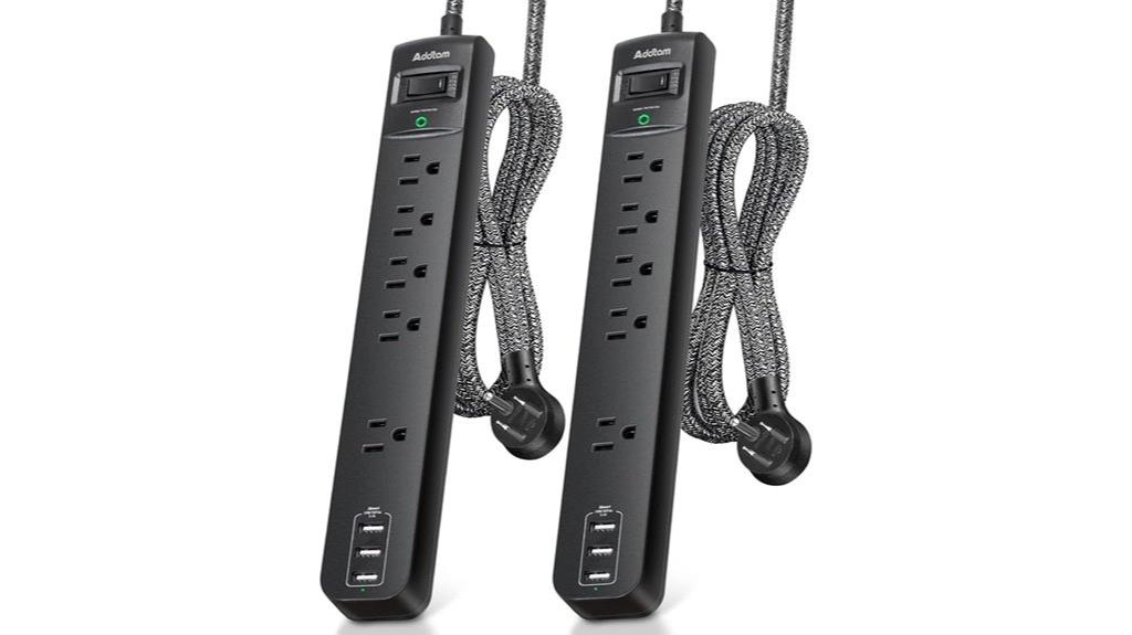 dual pack surge protectors