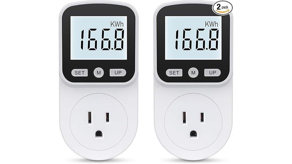 dual power consumption monitors