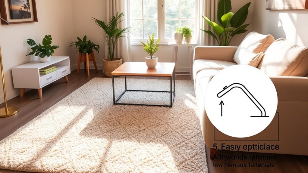 durable low maintenance rug materials