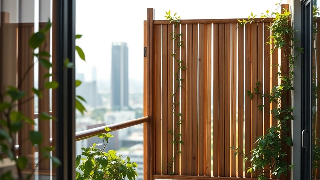 durable outdoor privacy materials