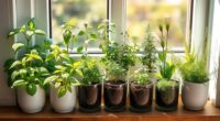 easy herbs for windowsill