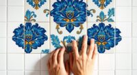 easy peel and stick backsplash
