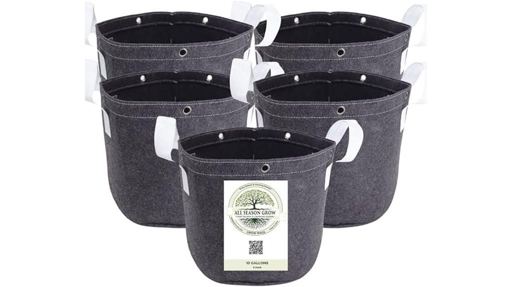 eco friendly grow bag set
