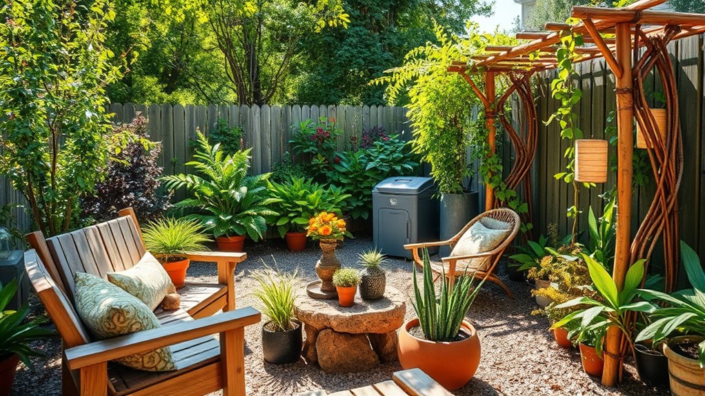 eco friendly outdoor decorating choices