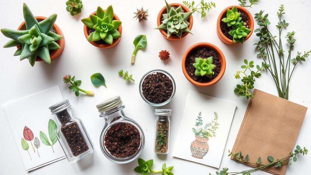 eco friendly personalized plant gifts