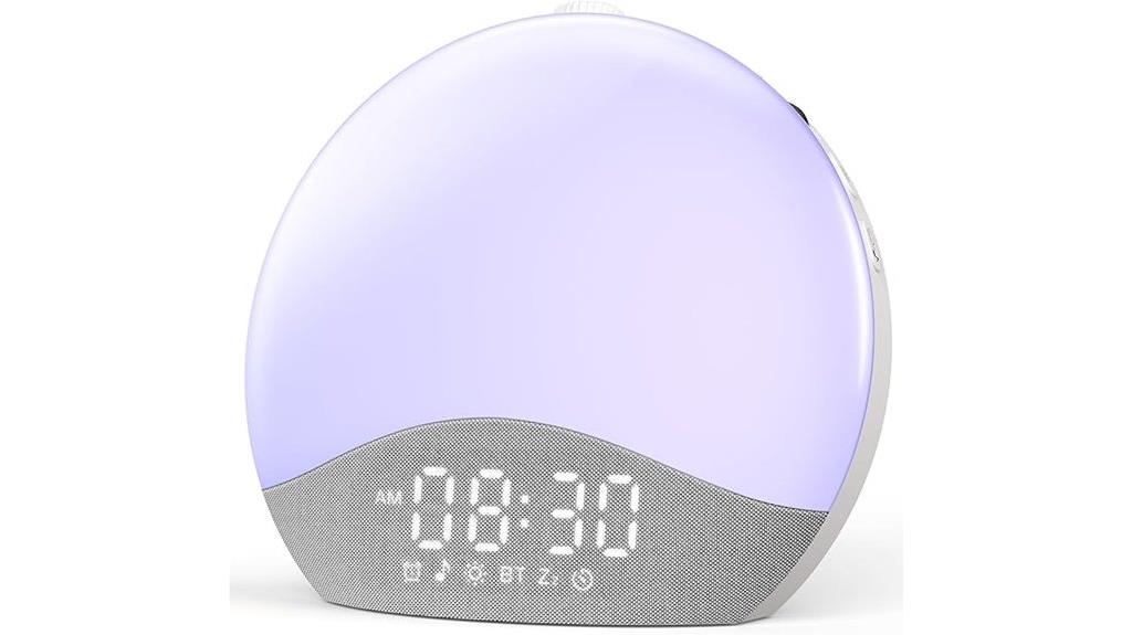 ecozy alarm clock bluetooth