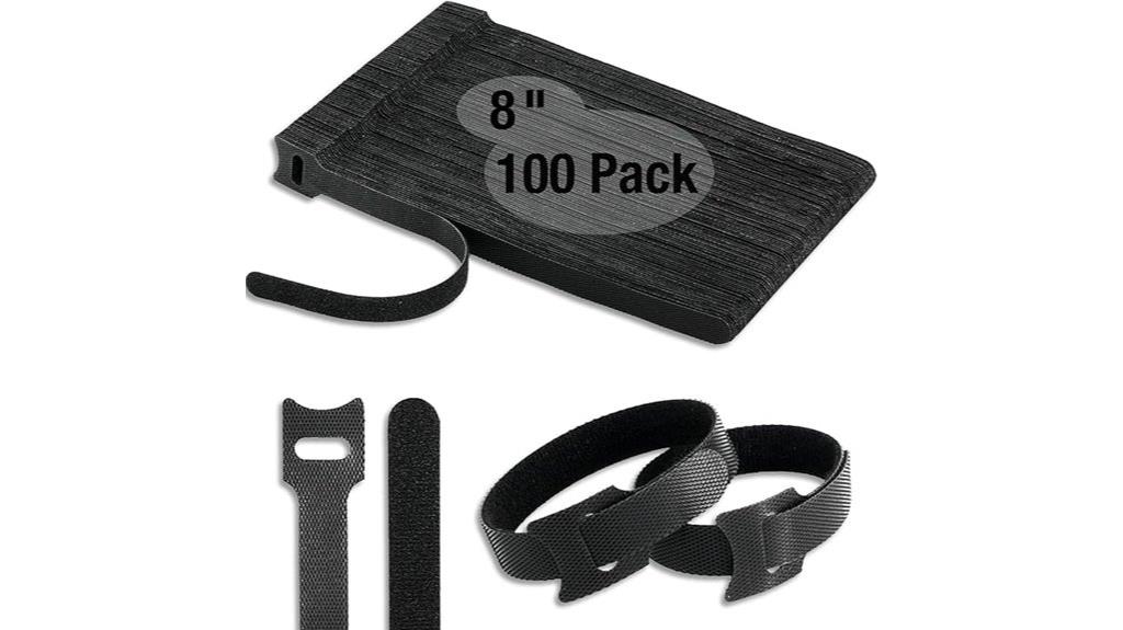 eight inch cable tie pack