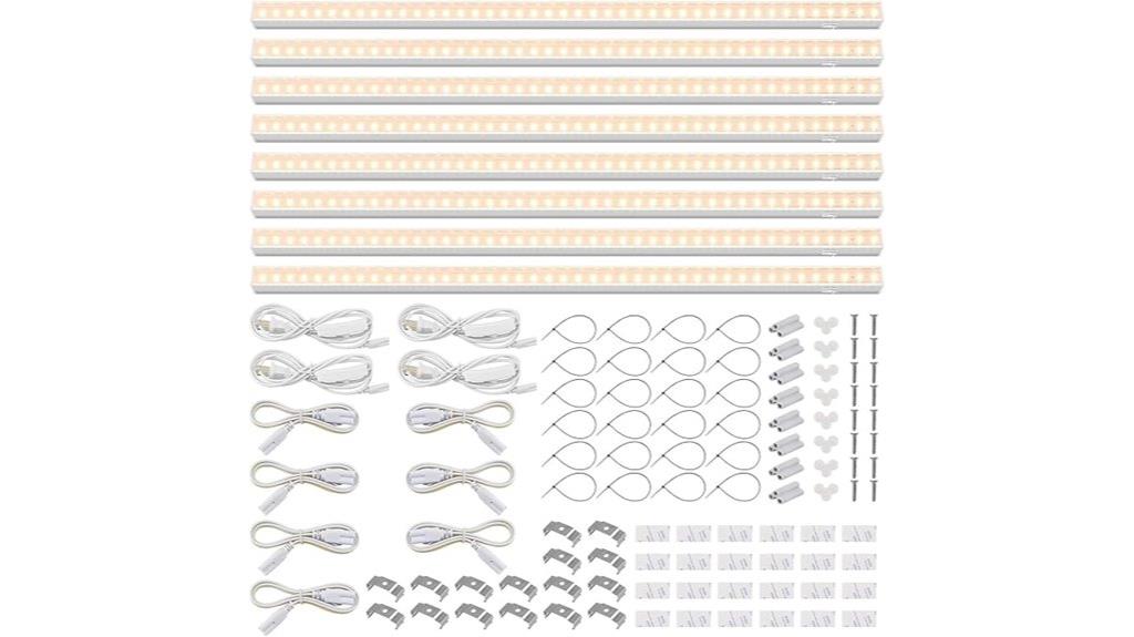 eight pack t5 grow lights