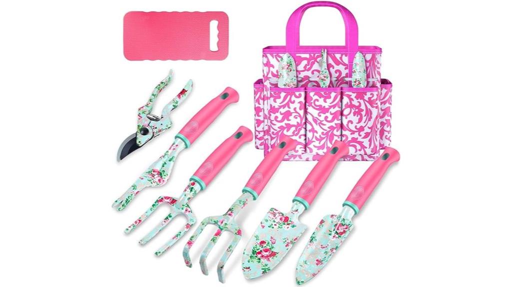 eight piece heavy duty gardening set