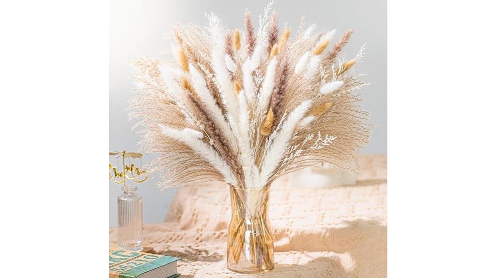 eight plant pampas bouquet