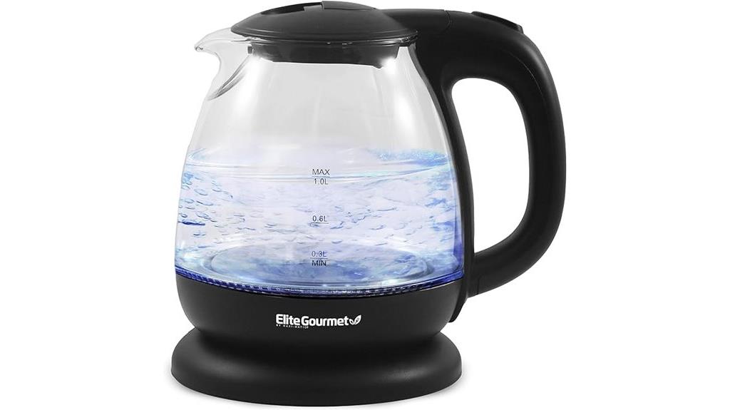 electric bpa free glass kettle