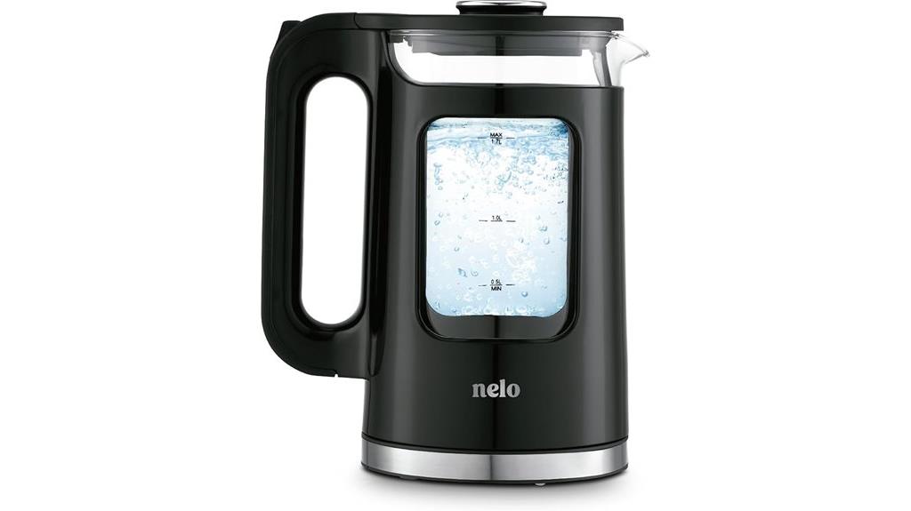 electric kettle with warm function