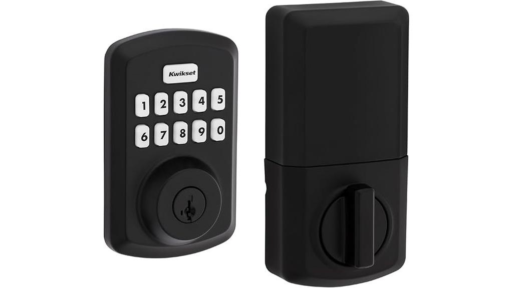 electronic deadbolt door lock