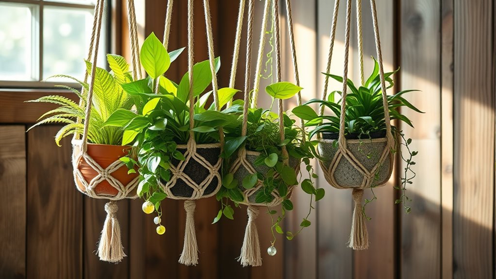 elegant personalized hanging gardens