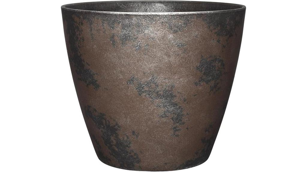 elegant pottery style planter pots