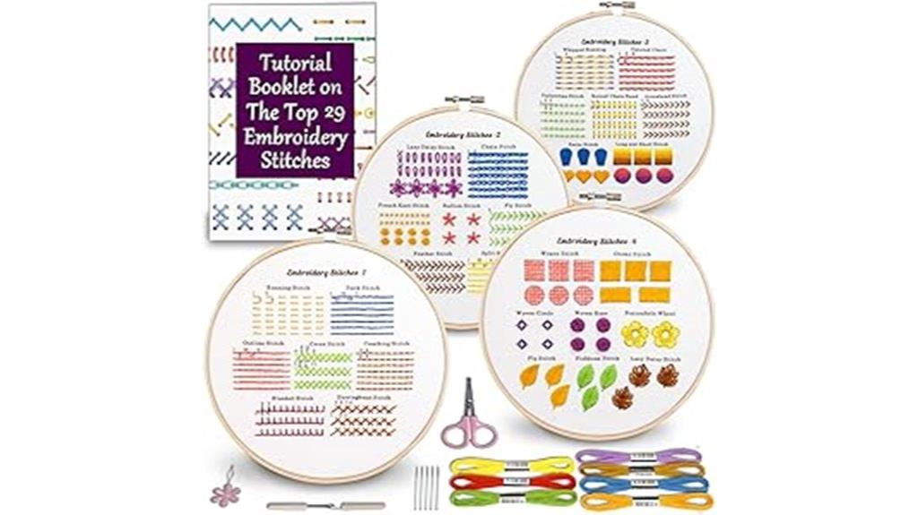embroidery practice kit beginner