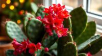 encouraging christmas cactus blooms