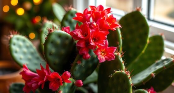 encouraging christmas cactus blooms