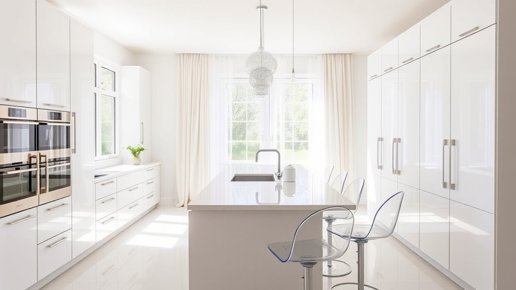 enhance space with reflective elements