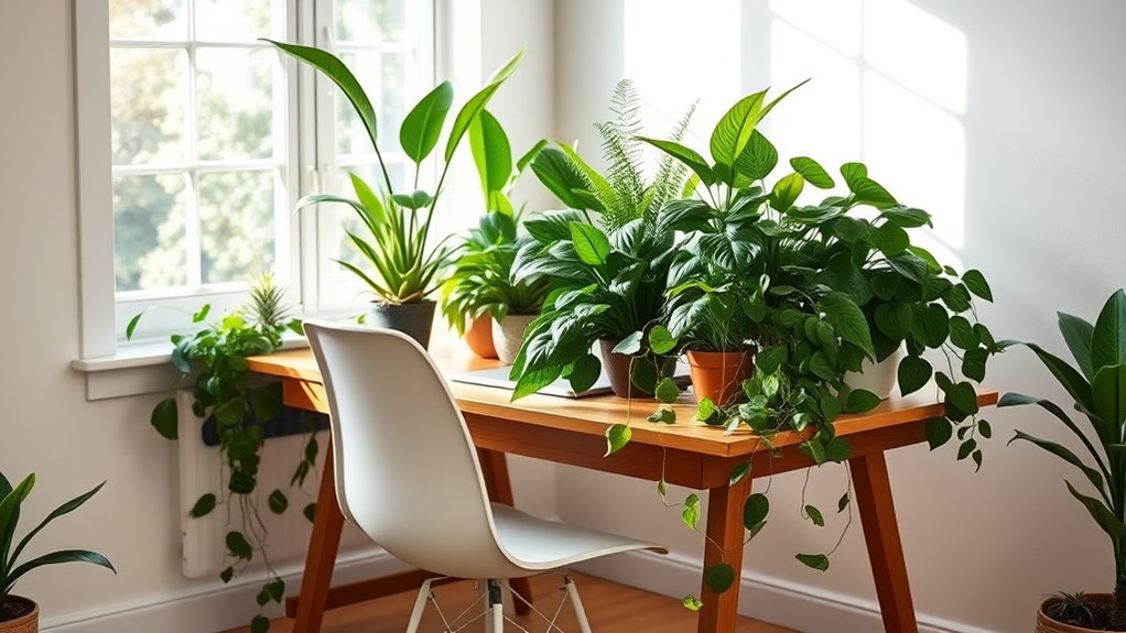 enhances workspace wellbeing naturally