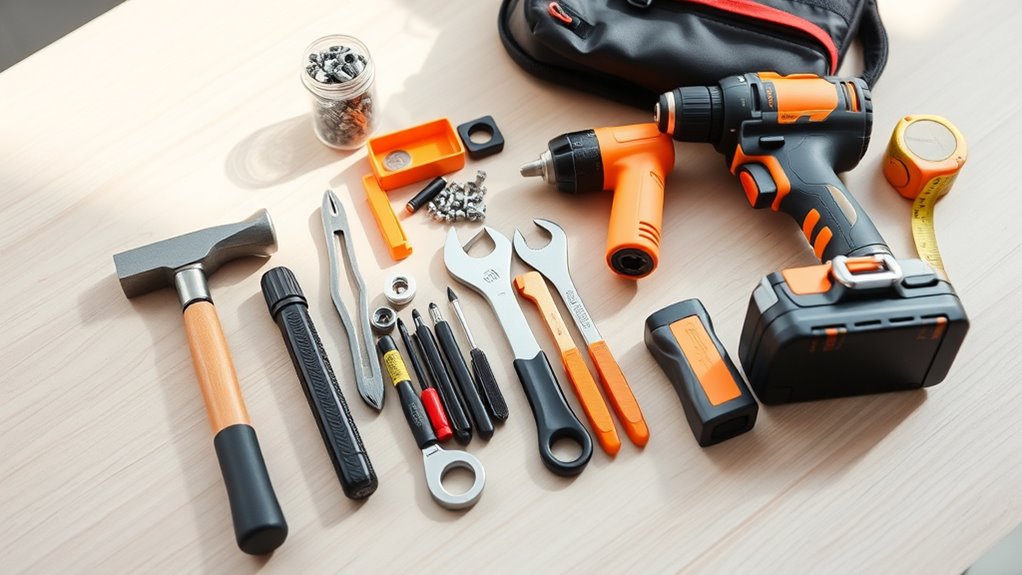 essential compact durable tools