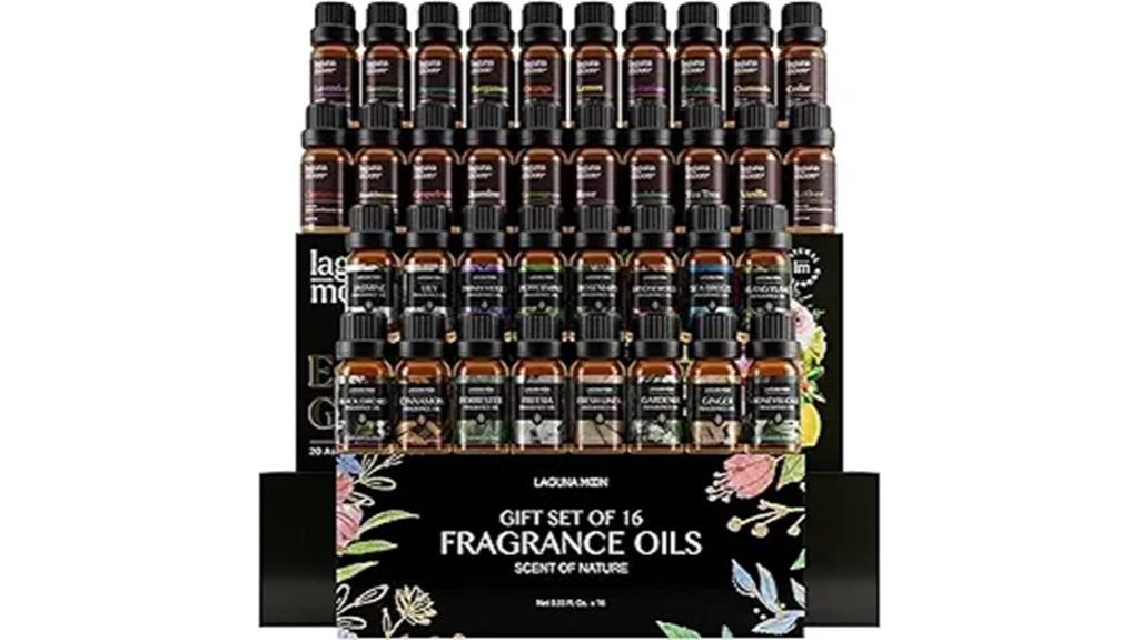 essential oils and fragrance collection