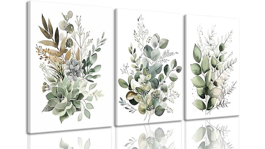 eucalyptus leaf canvas art